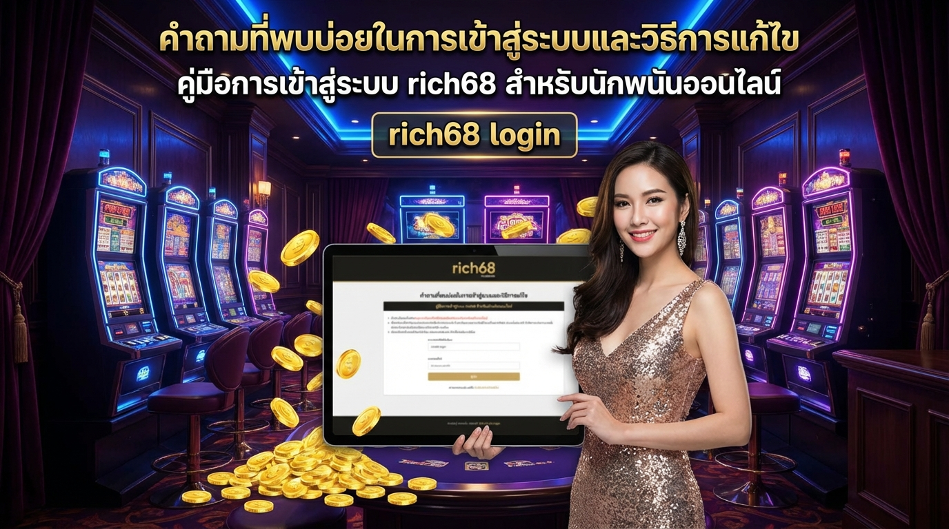 ปัญหาที่พบบ่อยในการเข้าสู่ระบบและวิธีแก้ไข